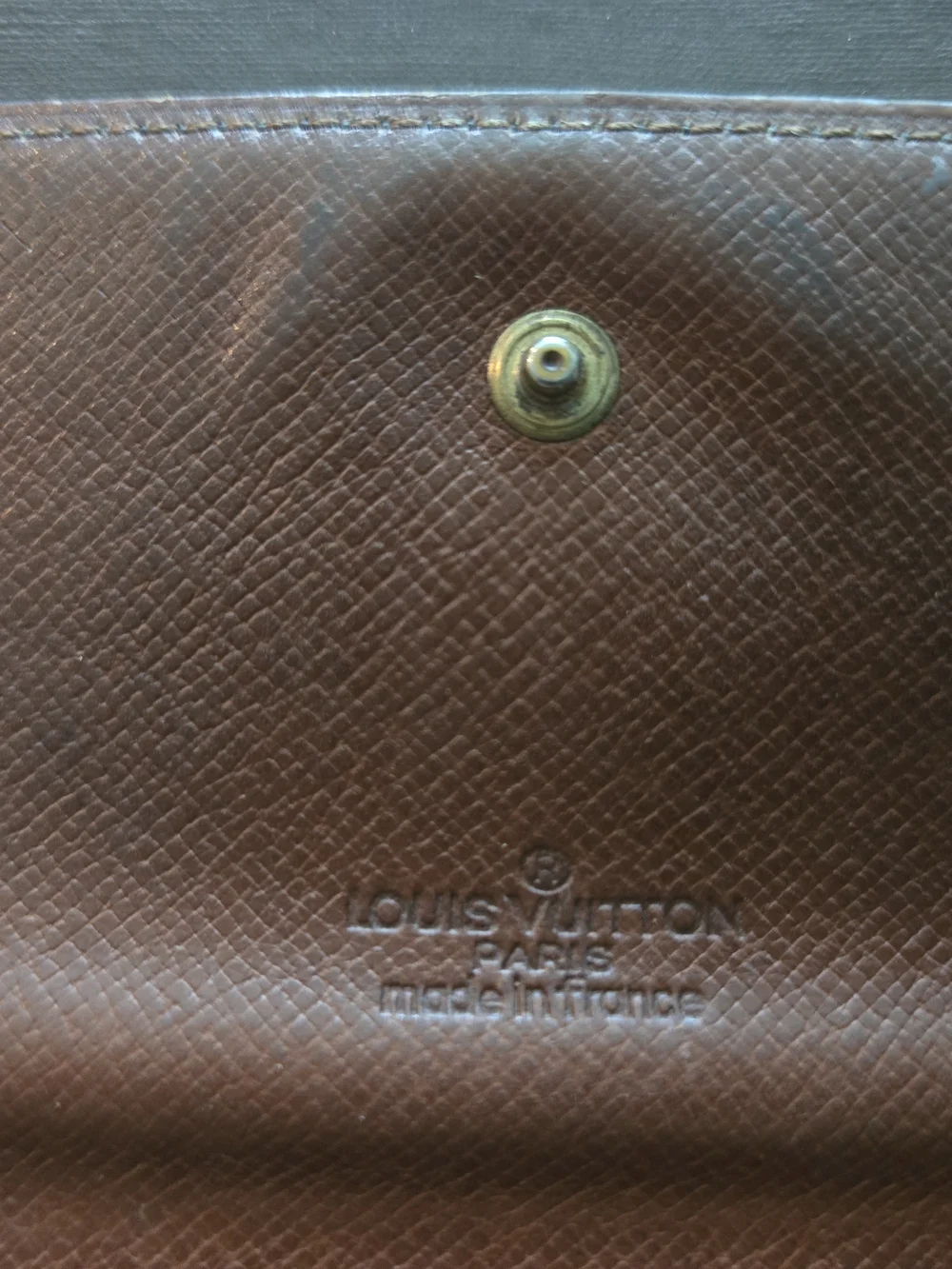 Louis Vuitton Vintage Monogram Brown Women's Wallet